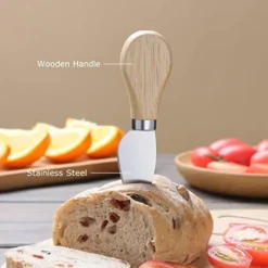 11.8 X 7.8'' Cheese Board Rubberwood Cutting Chopping Board With Juice Groove Knife For Meat Vegetables Fruits Cheese Kitchen Camping Housewarming Christmas Thanksgiving Anniversary Birthday Party -Kitchen Island Sale 41qLiXxPgVL