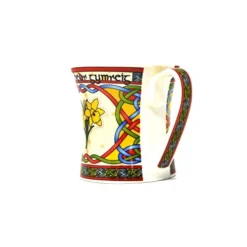 Royal Tara Welsh Daffodil Mug Cup National Flower Of Wales - New Bone China St. Davids Day Gift Capacity 325ml/11fl Oz -Kitchen Island Sale 41qVPlqcplL