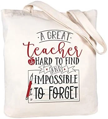 CARAKNOTS Teacher Gifts Teacher Appreciation Gifts For Women Canvas Teacher Bag Graduation End Of Year Teacher Gifts From Students Cotton Tote Bag For Christmas Birthday Thank You Valentines Gifts 8 CARAKNOTS Teacher Gifts Teacher Appreciation Gifts For Women Canvas Teacher Bag Graduation End Of Year Teacher Gifts From Students Cotton Tote Bag For Christmas Birthday Thank You Valentines Gifts - Image 8