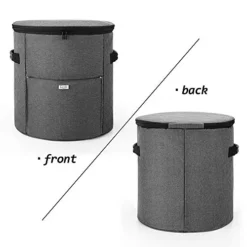 Uxja Cover Compatible With Ninja Foodi Pressure Cooker (Totally Enclosed With Side Handles), Pressure Cooker Cover Compatible With Ninja Foodi (Fits For 6.5 Quart And 8 Quart), Gray -Kitchen Island Sale 41qqZvHAKyL