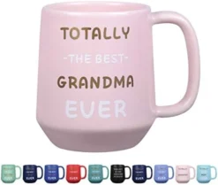 Ther's Day- Totally The Best Mom Ever- Large Ceramic Coffee Mug Tea Cup, Perfect Gifting Or Collecting For Mother, 16 OZ, Tiffany Blue -Kitchen Island Sale 41rkgDW Q7L. AC