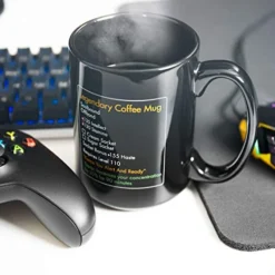 - Legendary Coffee Mug Level 110 - Large Ceramic Black Coffee Mug 15oz - Gaming, Gamer Cup -Kitchen Island Sale 41ruj81mXuL