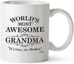 Gift For Grandpa Funny Greatest Grandfathers Day Gifts Papa Best Ever Birthday Coffee Mugs Cups The Gramps Or Pappy's Birthdays Novelty Cup Ideas World's Most Awesome Grandfather Gag Mug -Kitchen Island Sale 41rxunF64AL. AC