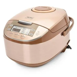RC-6106 Aroma Professional 6 Cups Uncooked Rice, Slow Cooker, Food Steamer, MultiCooker, Champagne
