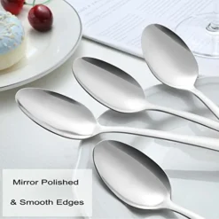 36 Pieces Dinner Spoons Set (7.4 Inch), Pleafind Spoons Silverware, Stainless Steel Spoon, Silver Spoons, Mirror Polished Tablespoon, Silverware Spoons For Home, Kitchen, Restaurant, Dishwasher Safe -Kitchen Island Sale 41s6zBYd3YL