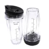 Replacement Blender Cup With Lid (2 Pack) 24 Oz Cups For Ninja Auto IQ BL480 BL482 BL642 BL682 BL450 BN401 BN751 BN801 Foodi SS351 SS151 SS401 Ninja Blender Auto IQ Blade
