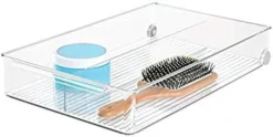Linus BPA-Free Plastic Turntable Organizer, 12" X 12" X 3", Spinner -Kitchen Island Sale 41sOTI9J8RL. AC