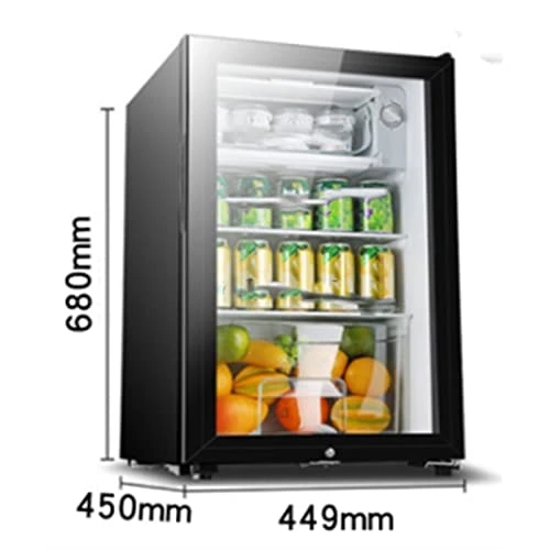 ADOORO Storage Fridge Ice Wine Cabinet Bar Office Living Room Home Hotel One-Stop Small Refrigerator Tea Drink Freezer 2 ADOORO Storage Fridge Ice Wine Cabinet Bar Office Living Room Home Hotel One-Stop Small Refrigerator Tea Drink Freezer - Image 2