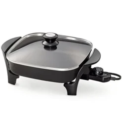 Presto 06626 11 Inch Electric Skillet W/glass Lid
