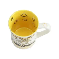 Enesco Our Name Is Mud “Cup Of Sunshine, 16 Oz. Stoneware Mug, 1 Count (Pack Of 1), Yellow -Kitchen Island Sale 41skoRwzodL