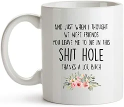 Coworker Leaving Mug, 11 Ounces, Going Away Gift, Farewell Gifts For Coworker Leaving (Black Handle) -Kitchen Island Sale 41sxEudNIvL. AC