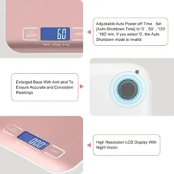 MarFul Digital Shipping Scale,Stainless Steel Panel, Accurate 5kg/1g Portable Postal Scale For Packages, Small Business,Kitchen, Food, Handmade, Liquids, And Boutique (Rose Gold) 12 MarFul Digital Shipping Scale,Stainless Steel Panel, Accurate 5kg/1g Portable Postal Scale For Packages, Small Business,Kitchen, Food, Handmade, Liquids, And Boutique (Rose Gold) -Kitchen Island Sale 41t0OJCmSzL