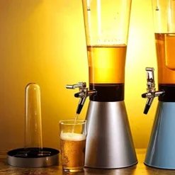 Beer Tower Dispenser 3 Liter Beer Tower Dispenser With Faucet Commercial Beer Keg Beverage Keg Root Beer Dispenser With Removable Icicle Party Drink Dispenser (Color : B) 17 Beer Tower Dispenser 3 Liter Beer Tower Dispenser With Faucet Commercial Beer Keg Beverage Keg Root Beer Dispenser With Removable Icicle Party Drink Dispenser (Color : B) -Kitchen Island Sale 41tHYIkgdnL