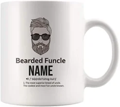 Bearded Funcle Definition Mug Uncle From Niece Nephew Brother Sister Father's Day Funny Ceramic Coffee Cup 11 Oz White 13 Bearded Funcle Definition Mug Uncle From Niece Nephew Brother Sister Father's Day Funny Ceramic Coffee Cup 11 Oz White -Kitchen Island Sale 41ttcXMHuQL. AC