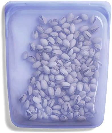 Silicone Reusable Storage Bag, Snack (Agave) | Food Meal Prep Storage Container | Lunch, Travel, Makeup, Gym Bag | Freezer, Oven, Microwave, Dishwasher Safe, Leakproof 13 Silicone Reusable Storage Bag, Snack (Agave) | Food Meal Prep Storage Container | Lunch, Travel, Makeup, Gym Bag | Freezer, Oven, Microwave, Dishwasher Safe, Leakproof - Image 13