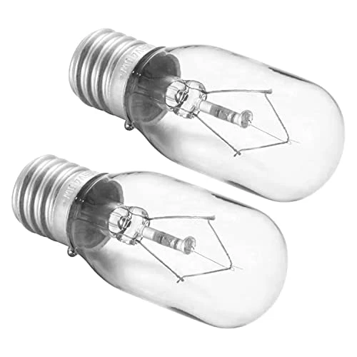2pcs Microwave Bulb GE WB36X10003-125V 40W Microwave Oven Light Bulb For GE LG Frigidaire Kenmore Microwave, Universal Type Stove Light Lamp Replacement E17 Base Socket Applications 2 2pcs Microwave Bulb GE WB36X10003-125V 40W Microwave Oven Light Bulb For GE LG Frigidaire Kenmore Microwave, Universal Type Stove Light Lamp Replacement E17 Base Socket Applications - Image 2