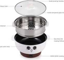110 V,4 In 1 Multifunction Electric Skillet,Non-Stick Hot Pot,Stainless Steel Rice Cooker/Noodle Cooker,Portable Frying Pan & Roaster,Mini Stockpot With Lid. 13 110 V,4 In 1 Multifunction Electric Skillet,Non-Stick Hot Pot,Stainless Steel Rice Cooker/Noodle Cooker,Portable Frying Pan & Roaster,Mini Stockpot With Lid. -Kitchen Island Sale 41vIpHKEXvL