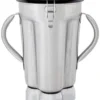 Commercial CAC72 Stainless Steel 2-Handle Container With Blade Assembly And Lid, 1-Gallon,Silver