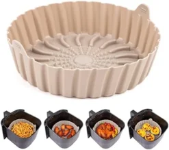 Aichoof Air Fryer Liner, 7 Inch~8 Inch Reusable Silicone Round Air Fryer Pot,Non-Stick Oil Filter Design 100% Food-Grade Kitchen Mat, 20cm Large Replacement Accessories For Air Fryer 16 Aichoof Air Fryer Liner, 7 Inch~8 Inch Reusable Silicone Round Air Fryer Pot,Non-Stick Oil Filter Design 100% Food-Grade Kitchen Mat, 20cm Large Replacement Accessories For Air Fryer -Kitchen Island Sale 41vy0nnrqIL. AC