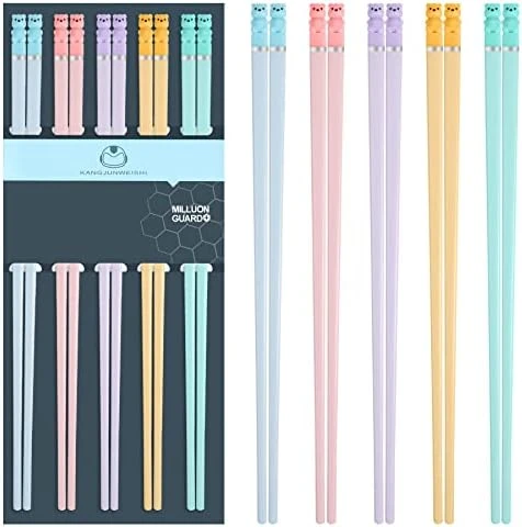 5 Pairs Fiberglass Chopsticks-Reusable Chopsticks Dishwasher Safe, 9.6 Inch/24.3cm Matte Non-Slip Family/ Hotel/ Restaurant Chop Sticks, Chinese/Japanese Hair ChopStick Gift, Morandi Multicolor 8 5 Pairs Fiberglass Chopsticks-Reusable Chopsticks Dishwasher Safe, 9.6 Inch/24.3cm Matte Non-Slip Family/ Hotel/ Restaurant Chop Sticks, Chinese/Japanese Hair ChopStick Gift, Morandi Multicolor - Image 8