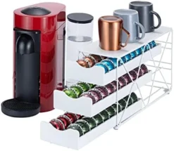Flagship For Nespresso Pod Holder Drawer Large Mullti Tier Coffee Pod Holder Vertuo (4 Tier (80Pods)) 17 Flagship For Nespresso Pod Holder Drawer Large Mullti Tier Coffee Pod Holder Vertuo (4 Tier (80Pods)) -Kitchen Island Sale 41w7Bahv0YL. AC