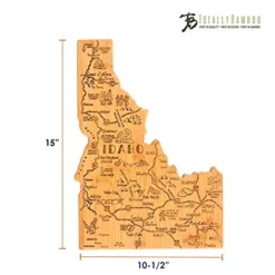 Destination Idaho State Shaped Serving And Cutting Board, Includes Hang Tie For Wall Display 9 Destination Idaho State Shaped Serving And Cutting Board, Includes Hang Tie For Wall Display -Kitchen Island Sale 41wZwDWnvnS
