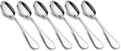 12-Piece Flatware Sets Dinner Knife Fork Spoon 3-Piece Place Setting Service For 4 Person Stainless Steel Mirror Polishing -Kitchen Island Sale 41wuARB8cSL. AC