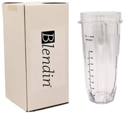 Blendin Replacement Cup Jar, Compatible With Nutri Ninja Auto-iQ 1000W And Duo Blenders (32 Ounce Cup) -Kitchen Island Sale 41wwDXVOpKL