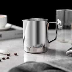 Stainless Steel Milk Frothing Pitcher 20 Oz (600 Ml) Espresso Steaming Coffee Barista Craft Latte Cappuccino Milk Cream Frother Cup Pitcher Milk Jug Coffee Maker Espresso Machines, Polished Finished 15 Stainless Steel Milk Frothing Pitcher 20 Oz (600 Ml) Espresso Steaming Coffee Barista Craft Latte Cappuccino Milk Cream Frother Cup Pitcher Milk Jug Coffee Maker Espresso Machines, Polished Finished -Kitchen Island Sale 41x2Ve7OAL. AC