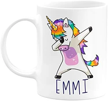 Personalized Coffee Mugs, Dabbing Unicorn Coffee Mug With Name, 11 Oz - Gifts For Women, Gifts For Kids, Birthday Gifts, Christmas Gifts, Tazas Personalizadas, Monogram Novelty Mug, Great Gift Idea 5 Personalized Coffee Mugs, Dabbing Unicorn Coffee Mug With Name, 11 Oz - Gifts For Women, Gifts For Kids, Birthday Gifts, Christmas Gifts, Tazas Personalizadas, Monogram Novelty Mug, Great Gift Idea - Image 5