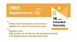 [New] ZingCook 6-Quart Digital Programmable Slow Cooker With Timer - Small Kitchen Appliance For Family Dinners - Serves 6+ People - Heat Settings: Keep Warm, Low And High -Kitchen Island Sale 41xM2DQwhwL
