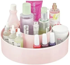 MDesign Plastic Lazy Susan Round Spinning Storage Tray; Rotating 360 Degree Carousel Organizer For Makeup, Cosmetic Organization; Holder For Nail Polish, Perfume, Health And Beauty Essentials - Clear 11 MDesign Plastic Lazy Susan Round Spinning Storage Tray; Rotating 360 Degree Carousel Organizer For Makeup, Cosmetic Organization; Holder For Nail Polish, Perfume, Health And Beauty Essentials - Clear -Kitchen Island Sale 41xNfaEHtRL. AC