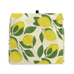 Veniyate Yellow Lemon Print Mixer Dust Cover Dust-proof Stand Mixer Covers With Side Pocket Universal Blender Cover Kitchen Appliance Covers For Blender Accessories -Kitchen Island Sale 41xazqVUwHL