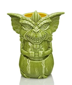 Geeki Tikis Gremlins Stripe Mug | Official Gremlins Collectible Tiki Style Ceramic Cup | Holds 23 Ounces