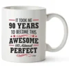 90th Birthday Gifts For Women Ninety Years Old Men Mugs Happy Funny 90 Mens Womens Womans Wives Female Man Best Friend 1933 Mug Male Unique Ideas 33 Woman Wife Gag Dad Girls Guys Good Husband