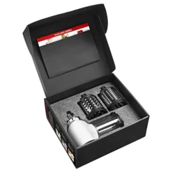 KitchenAid Classic Series Stand Mixer, 4.5 Q, Onyx Black & Fresh Prep Slicer/Shredder Attachment, White -Kitchen Island Sale 41xpOJLg0NL