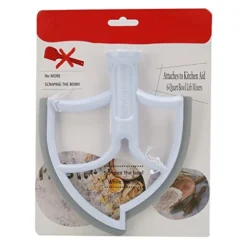 Beater For 6Q, Food Safety Attachments For Lift Stand Mixer, Flat Beater Paddle With Flexible Silicone Edges -Kitchen Island Sale 41xwjc7CRBL