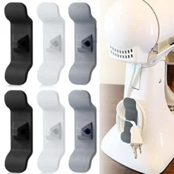JNZYB Cord Organizer For Appliance - Kitchen Appliance Cord Organizer Stick On, Cord Wrapper Winder Holder For Appliance, Adhesive Cord Keeper For Blender Mixer, Coffee Maker, Air Fryer,