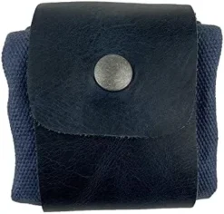 Hide & Drink, Waxed Canvas Foraging Pouch (Collapsible) For Hiking, Treasures & Seashells, Easy Looping Around Belts, Hands-Free Access, Genuine Leather, Handmade -Kitchen Island Sale 41z76KIKXwL. AC