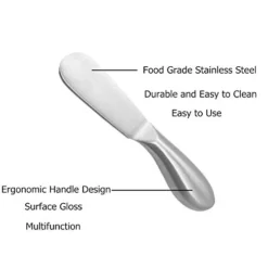 4 Pcs Spreader Knife Set, Stainless Steel Multipurpos Cheese And Butter Spreader Knives 7 4 Pcs Spreader Knife Set, Stainless Steel Multipurpos Cheese And Butter Spreader Knives -Kitchen Island Sale 41zFLMFQ8eL