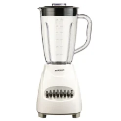 JB-220W 12-Speed Blender With Plastic Jar (White), 50oz Plastic Jar