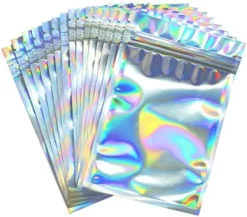 50 Pcs Resealable Smell Proof Bags, Small Holographic Color Resealable Foil Ziplock Pouch For Storage Food, Candy, Chocolate, Coffee Beans, Camping Spices And More, Small (4 X 6 Inches) 14 50 Pcs Resealable Smell Proof Bags, Small Holographic Color Resealable Foil Ziplock Pouch For Storage Food, Candy, Chocolate, Coffee Beans, Camping Spices And More, Small (4 X 6 Inches) -Kitchen Island Sale 51 j1DUZrkL. AC