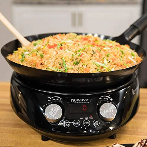 PIC Double, Portable, Powerful 1800W With 2 Large 8” Heating Coils, Independent Controls & Mosaic Induction Wok, Precise Temp Controls From 100°F To 575°F In 5°F, Wok Hei 6 PIC Double, Portable, Powerful 1800W With 2 Large 8” Heating Coils, Independent Controls & Mosaic Induction Wok, Precise Temp Controls From 100°F To 575°F In 5°F, Wok Hei - Image 6