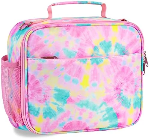 Kids Lunch Box, Durable Insulated Tie Dyed School Lunch Bag For Toddler Boys Girls, Adjustable StrapThermal Cooler Lunch Tote Travel Family Picnic Back To School Lunchbox For Kids Toddler 9 Kids Lunch Box, Durable Insulated Tie Dyed School Lunch Bag For Toddler Boys Girls, Adjustable StrapThermal Cooler Lunch Tote Travel Family Picnic Back To School Lunchbox For Kids Toddler - Image 9