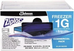 94604 Double-Zipper Freezer Bags, 1gal, 2.7mil, Clear W/Label Panel (Case Of 250) 8 94604 Double-Zipper Freezer Bags, 1gal, 2.7mil, Clear W/Label Panel (Case Of 250) -Kitchen Island Sale 510EmYUkMaL. AC