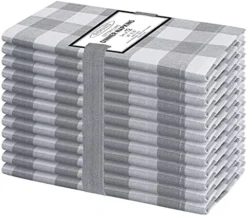 20x20 Gingham Buffalo Check Cloth Dinner Napkins Pack Of 12, 100% Cotton Cocktail Napkins, Wedding Dinner Napkins With Mitered Corners And Generous Hem - Red White -Kitchen Island Sale 510Nl9vpr7S. AC