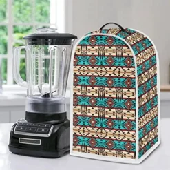 Poceacles Aztec Native Tribal Print Polyester Blender Dust Cover Small Kitchen Appliance Cover Quilted Polyester Blender Cover Stand Mixer Or Coffee Maker Dust Proof Cover -Kitchen Island Sale 510arl2JykL. AC