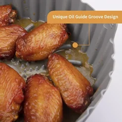 Aichoof Air Fryer Liner, 7 Inch~8 Inch Reusable Silicone Round Air Fryer Pot,Non-Stick Oil Filter Design 100% Food-Grade Kitchen Mat, 20cm Large Replacement Accessories For Air Fryer 11 Aichoof Air Fryer Liner, 7 Inch~8 Inch Reusable Silicone Round Air Fryer Pot,Non-Stick Oil Filter Design 100% Food-Grade Kitchen Mat, 20cm Large Replacement Accessories For Air Fryer -Kitchen Island Sale 511SCQD8QgL