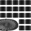 16 Pieces Air Fryer Rubber Bumpers Black Air Fryer Rubber Pieces Air Fryer Replacement Parts Silicone Accessories Rubber Non-Scratch Protective Covers For Air Fryer Grill Pan, 0.6 X 0.44 X 0.18 Inch