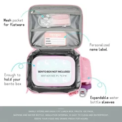 Mibasies Girls Lunch Bag For Kids Rainbow Insulated Box With External Bottle Holder -Kitchen Island Sale 511dvEDtE4L